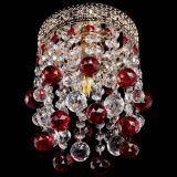 Люстра Венеция №1 шар красная в Сочи