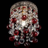 Люстра Венеция №1 шар красная в Сочи