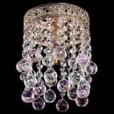 Люстра Венеция №1 шар розовая в Сочи