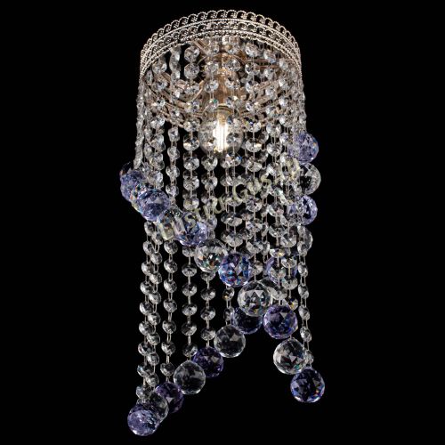 Люстра Венеция №1 Сигма фиолетовая в Сочи Гусь Хрустальный