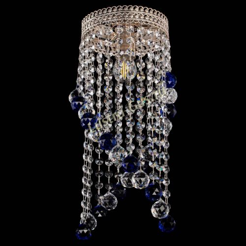 Люстра Венеция №1 Сигма синяя в Сочи Гусь Хрустальный