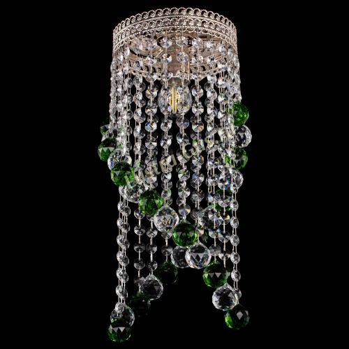 Люстра Венеция №1 Сигма зеленая в Сочи Гусь Хрустальный