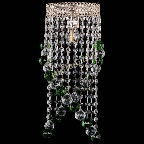 Люстра Венеция №1 Сигма зеленая в Сочи Гусь Хрустальный