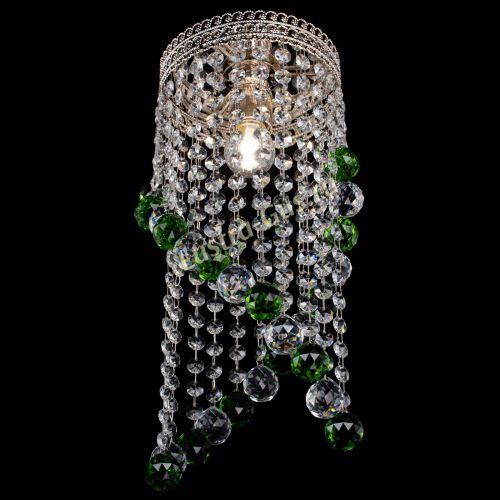 Люстра Венеция №1 Сигма зеленая в Сочи Гусь Хрустальный