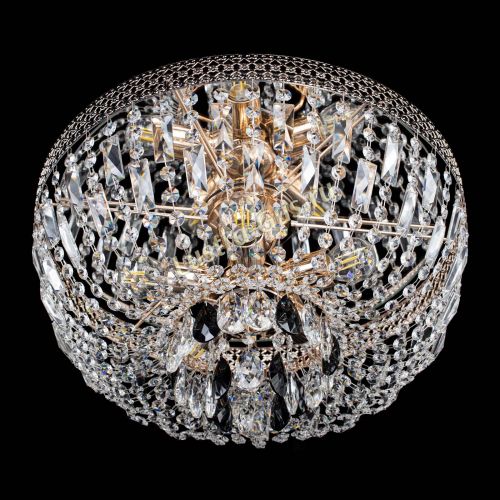 Люстра Венеция Астра черная №5 в Сочи Гусь Хрустальный