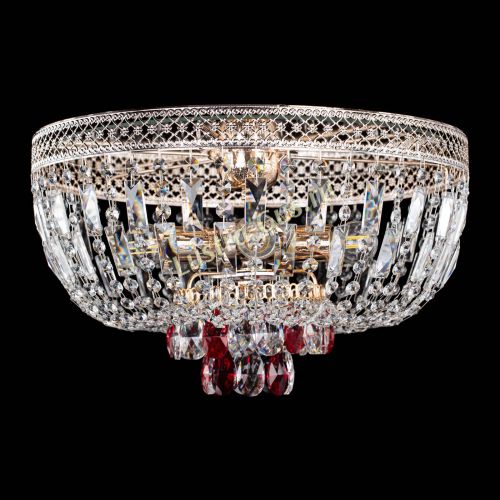 Люстра Венеция Астра красная №5 в Сочи Гусь Хрустальный