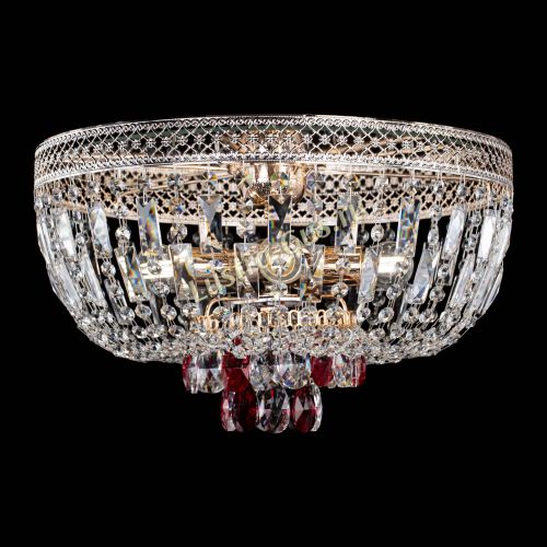 Люстра Венеция Астра красная №5 в Сочи Гусь Хрустальный