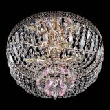 Люстра Венеция Астра розовая №5 в Сочи