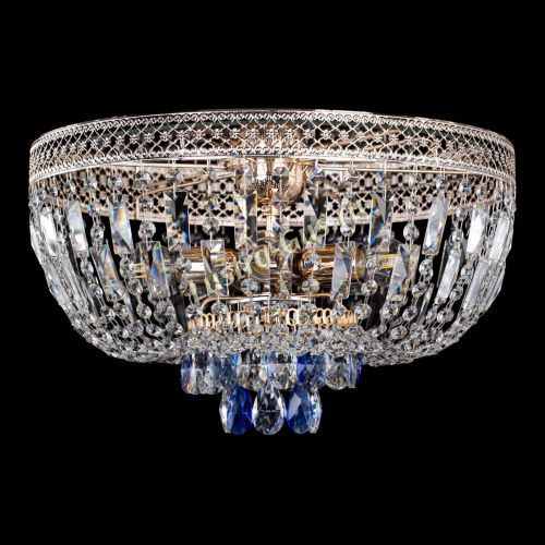 Люстра Венеция Астра синяя №5 в Сочи Гусь Хрустальный