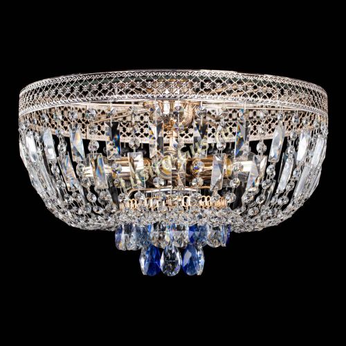 Люстра Венеция Астра синяя №5 в Сочи Гусь Хрустальный