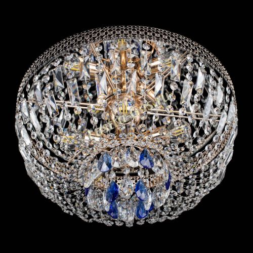 Люстра Венеция Астра синяя №5 в Сочи Гусь Хрустальный