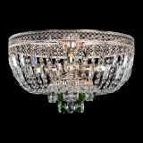 Люстра Венеция Астра зеленая №5 в Сочи