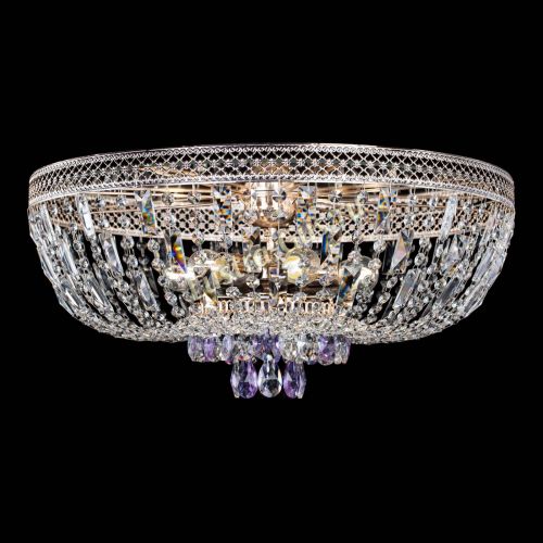 Люстра Венеция Астра №6 фиолетовая в Сочи Гусь Хрустальный