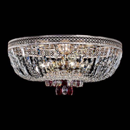 Люстра Венеция Астра №6 красная в Сочи Гусь Хрустальный