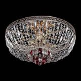 Люстра Венеция Астра №6 красная в Сочи