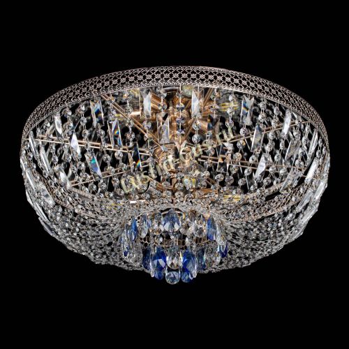 Люстра Венеция Астра №6 синяя в Сочи Гусь Хрустальный