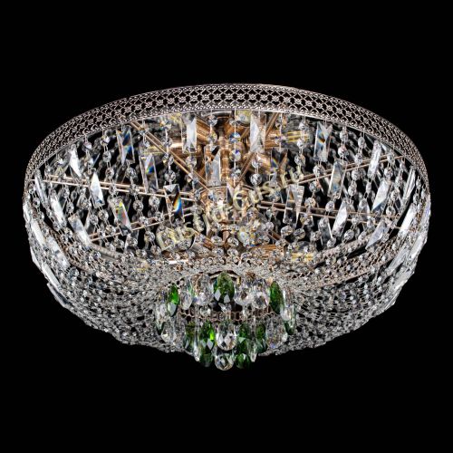 Люстра Венеция Астра №6 зеленая в Сочи Гусь Хрустальный