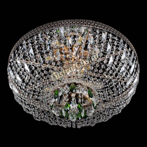 Люстра Венеция Астра №6 зеленая в Сочи Гусь Хрустальный