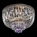 Люстра Венеция Астра №3 фиолетовая в Сочи