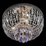 Люстра Венеция Астра №3 фиолетовая в Сочи