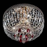 Люстра Венеция Астра №3 красная в Сочи