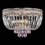 Люстра Венеция Астра №3 розовая в Сочи