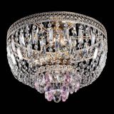 Люстра Венеция Астра №3 розовая в Сочи