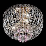 Люстра Венеция Астра №3 розовая в Сочи