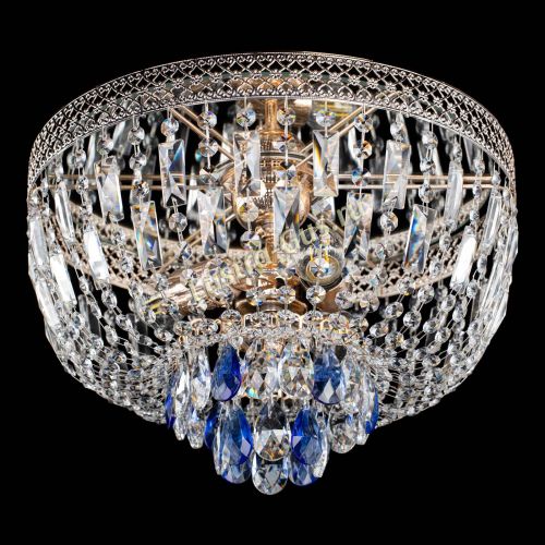 Люстра Венеция Астра №3 синяя в Сочи Гусь Хрустальный