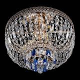 Люстра Венеция Астра №3 синяя в Сочи