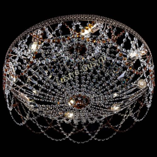 Люстра Венеция Ажур чайная в Сочи Гусь Хрустальный