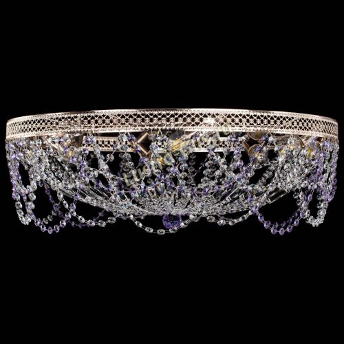 Люстра Венеция Ажур фиолетовая в Сочи Люстра Венеция Ажур фиолетовая в Сочи