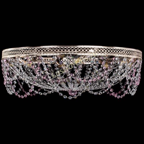 Люстра Венеция Ажур розовая в Сочи Люстра Венеция Ажур розовая в Сочи