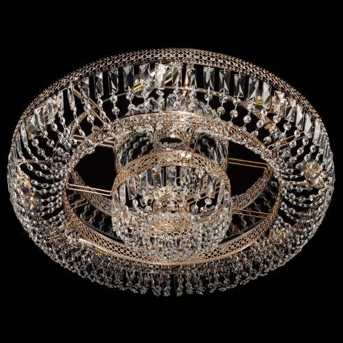 Люстра Венеция двойное кольцо №8 в Сочи Гусь Хрустальный