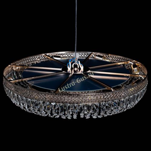 Люстра Венеция двойное кольцо №8 в Сочи Гусь Хрустальный