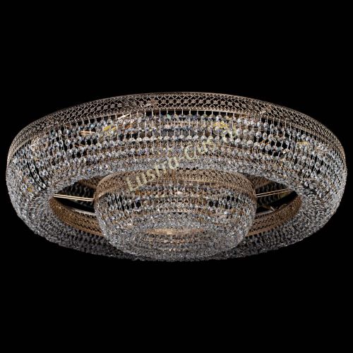 Люстра Венеция двойное кольцо №10 в Сочи Гусь Хрустальный