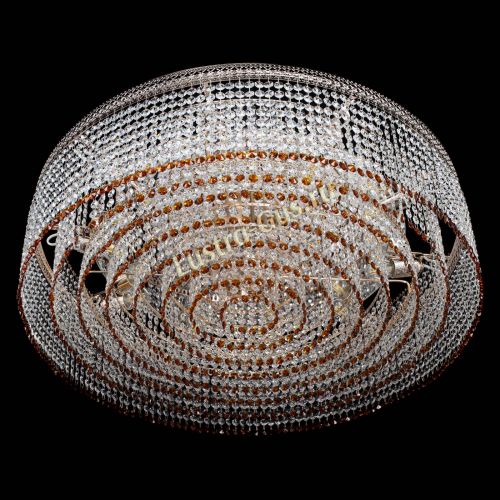 Люстра Венеция Капель №10 оптикон чайная в Сочи Гусь Хрустальный