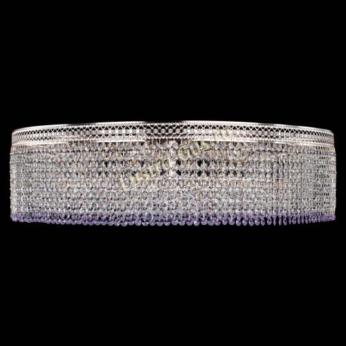 Люстра Венеция Капель №10 оптикон фиолетовая в Сочи Гусь Хрустальный