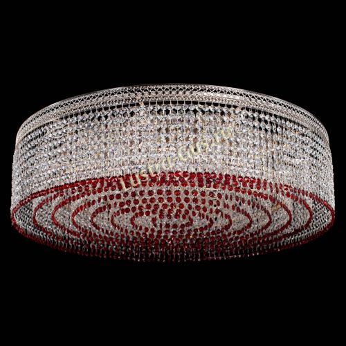 Люстра Венеция Капель №10 оптикон красная в Сочи Люстра Венеция Капель №10 оптикон красная в Сочи