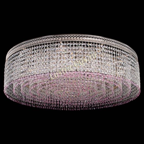 Люстра Венеция Капель №10 оптикон розовая в Сочи Люстра Венеция Капель №10 оптикон розовая в Сочи