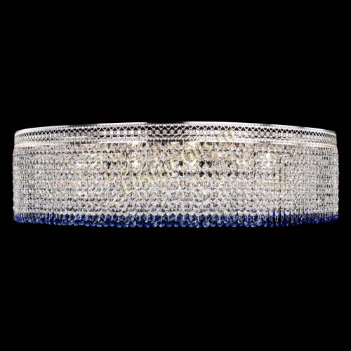 Люстра Венеция Капель №10 оптикон синяя в Сочи Гусь Хрустальный