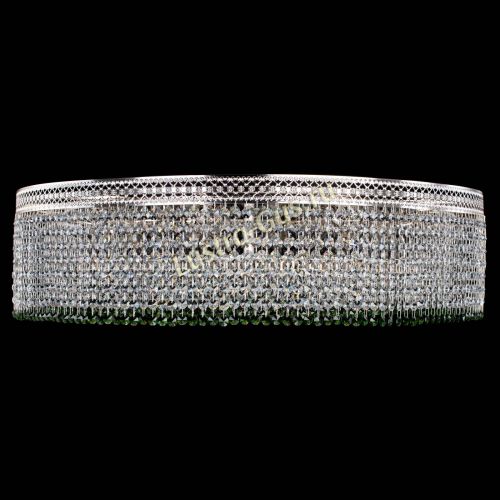 Люстра Венеция Капель №10 оптикон зеленая в Сочи Гусь Хрустальный