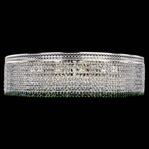 Люстра Венеция Капель №10 оптикон зеленая в Сочи Гусь Хрустальный