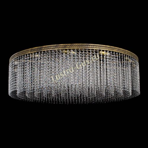 Люстра Венеция капель №12 под бронзу в Сочи Гусь Хрустальный