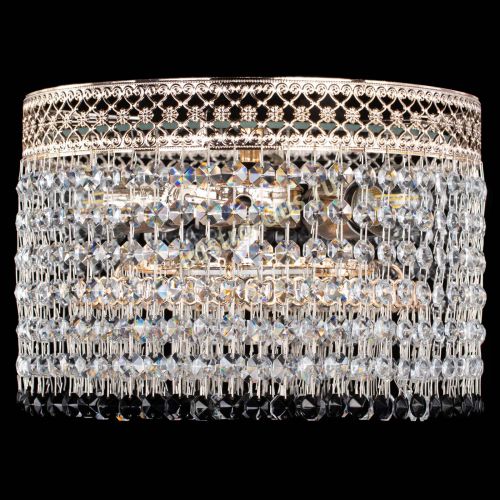 Люстра Венеция Капель №2 черная в Сочи Гусь Хрустальный