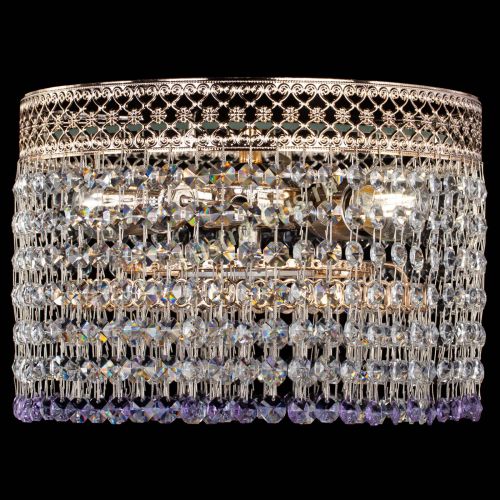 Люстра Венеция Капель №2 фиолетовая в Сочи Гусь Хрустальный