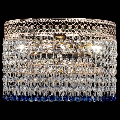 Люстра Венеция Капель №2 синяя в Сочи Гусь Хрустальный