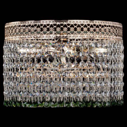 Люстра Венеция Капель №2 зеленая в Сочи Гусь Хрустальный