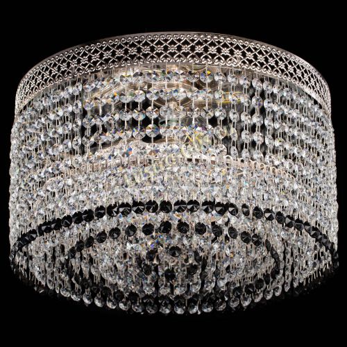 Люстра Венеция Капель №3 черная в Сочи Гусь Хрустальный