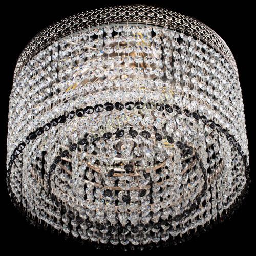 Люстра Венеция Капель №3 черная в Сочи Гусь Хрустальный